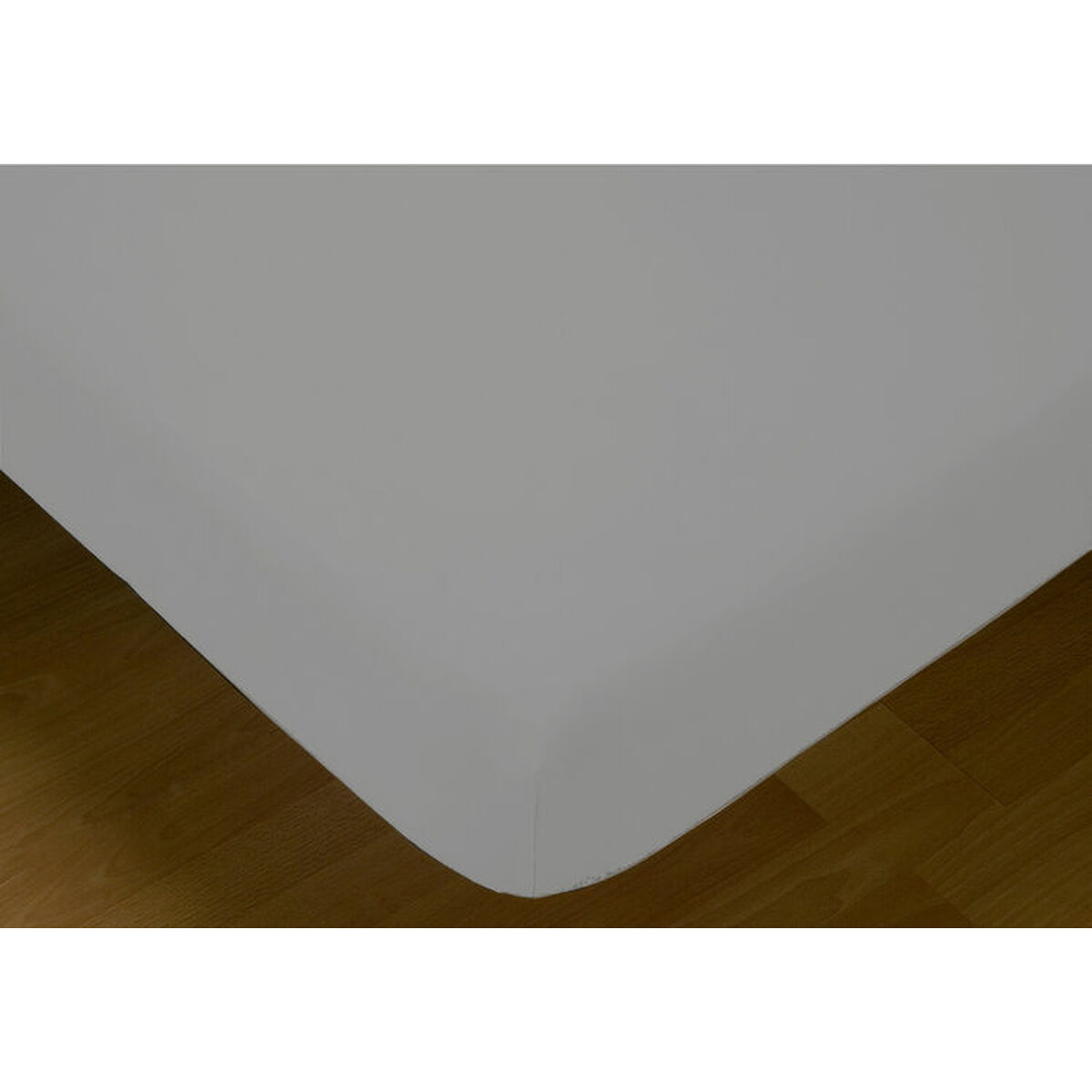 Fitted bottom sheet Hosteline MONACO LISO Pearl Gray Fitted bottom sheet Hosteline MONACO LISO Pearl Gray