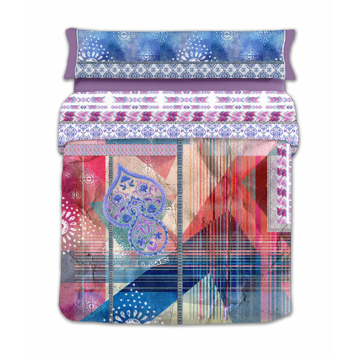 Nordic cover Lois JAVA P. Light mauve Single 150 x 230 cm Nordic cover Lois JAVA P. Light mauve Single 150 x 230 cm