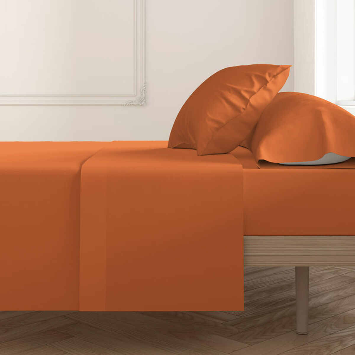 Top sheet Happy Home MixColors Orange Single Top sheet Happy Home MixColors Orange Single