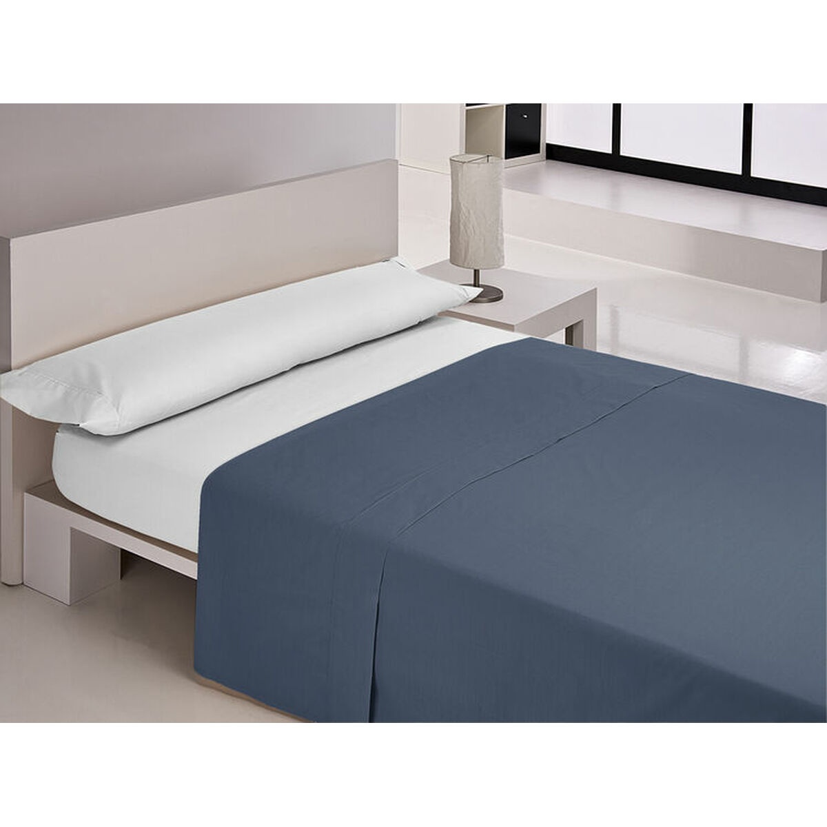 Top sheet Happy Home MIX COLORS Navy Blue 180 x 270 cm