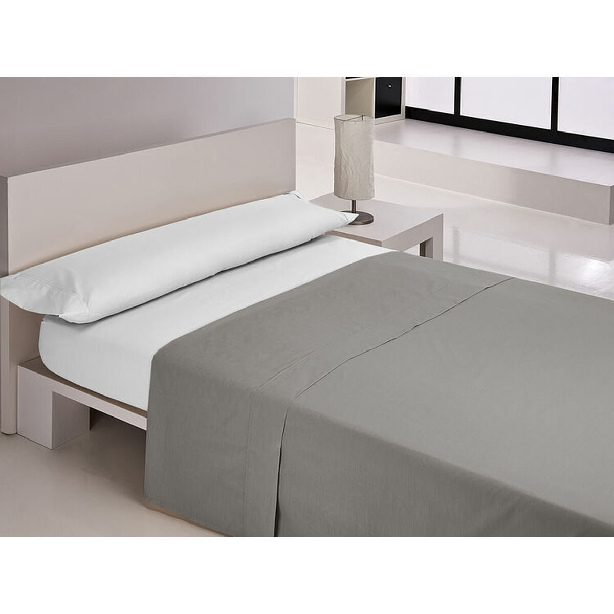 Top sheet Happy Home MIX COLORS Anthracite 210 x 270 cm