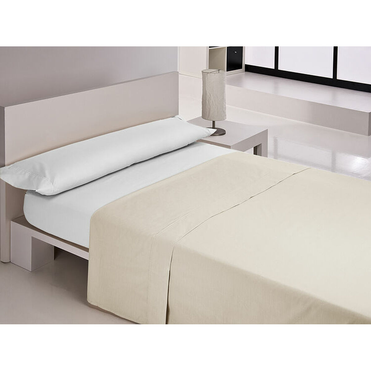 Top sheet Happy Home MIX COLORS Beige 240 x 270 cm