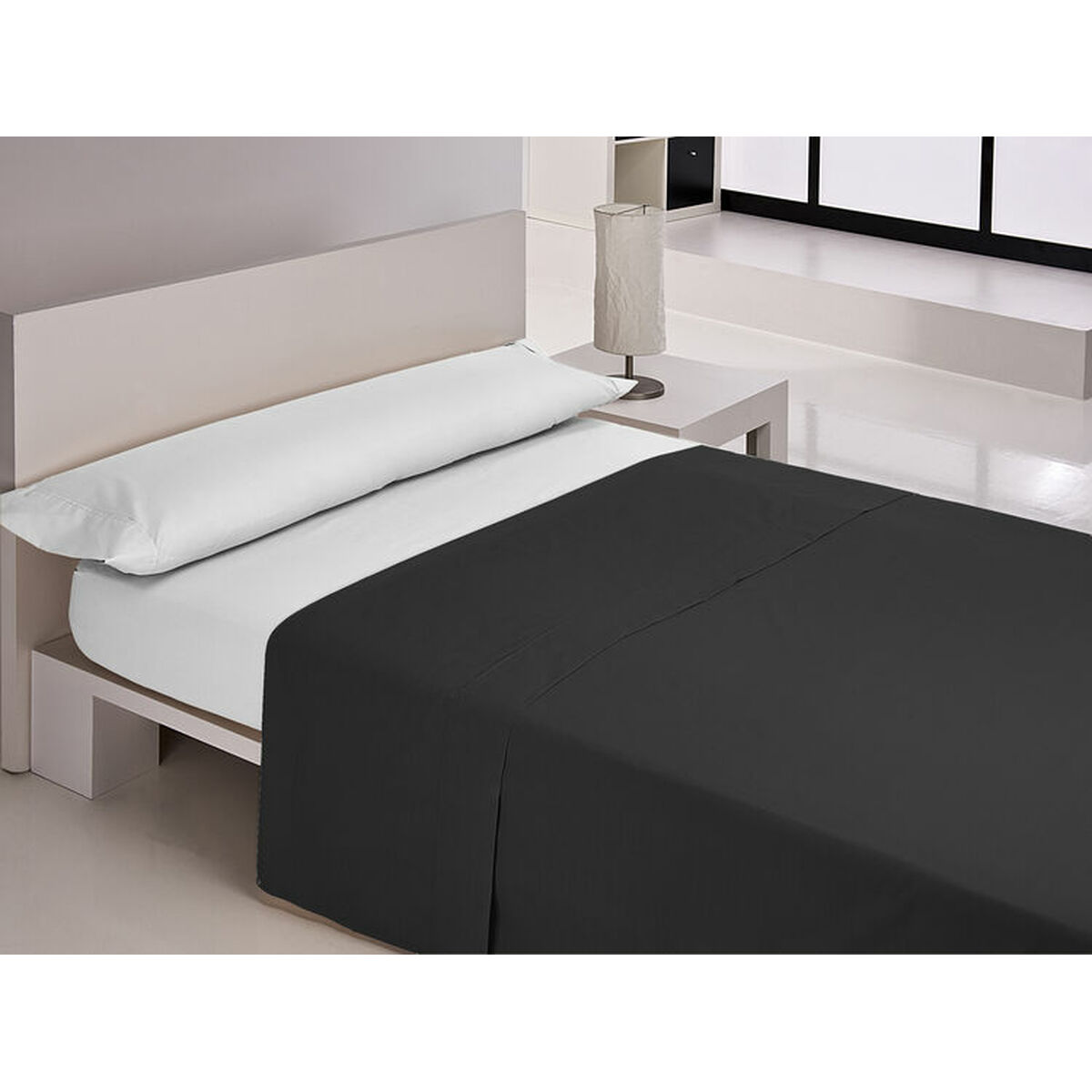 Top sheet Happy Home MIX COLORS Black 270 x 270 cm Top sheet Happy Home MIX COLORS Black 270 x 270 cm