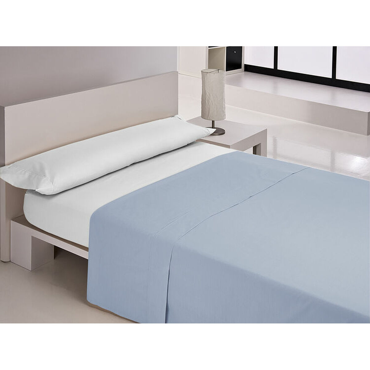 Top sheet Happy Home MIX COLORS Blue 290 x 270 cm Top sheet Happy Home MIX COLORS Blue 290 x 270 cm