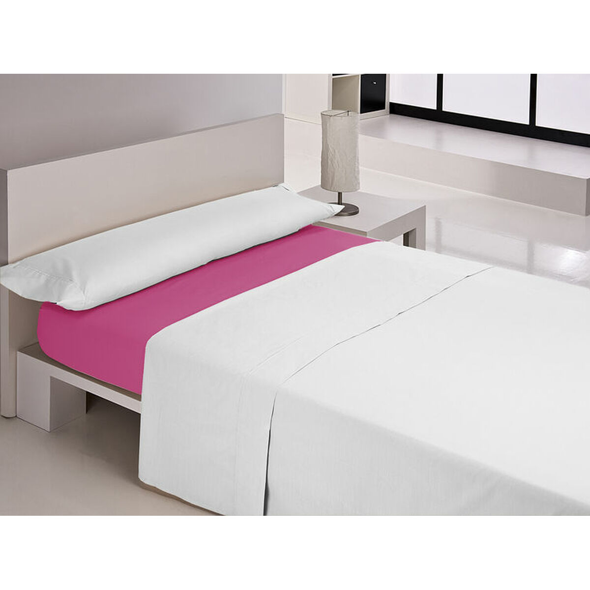 Fitted bottom sheet Happy Home MIX COLORS Cherry Single 105 x 200 + 30 cm Fitted bottom sheet Happy Home MIX COLORS Cherry Single 105 x 200 + 30 cm