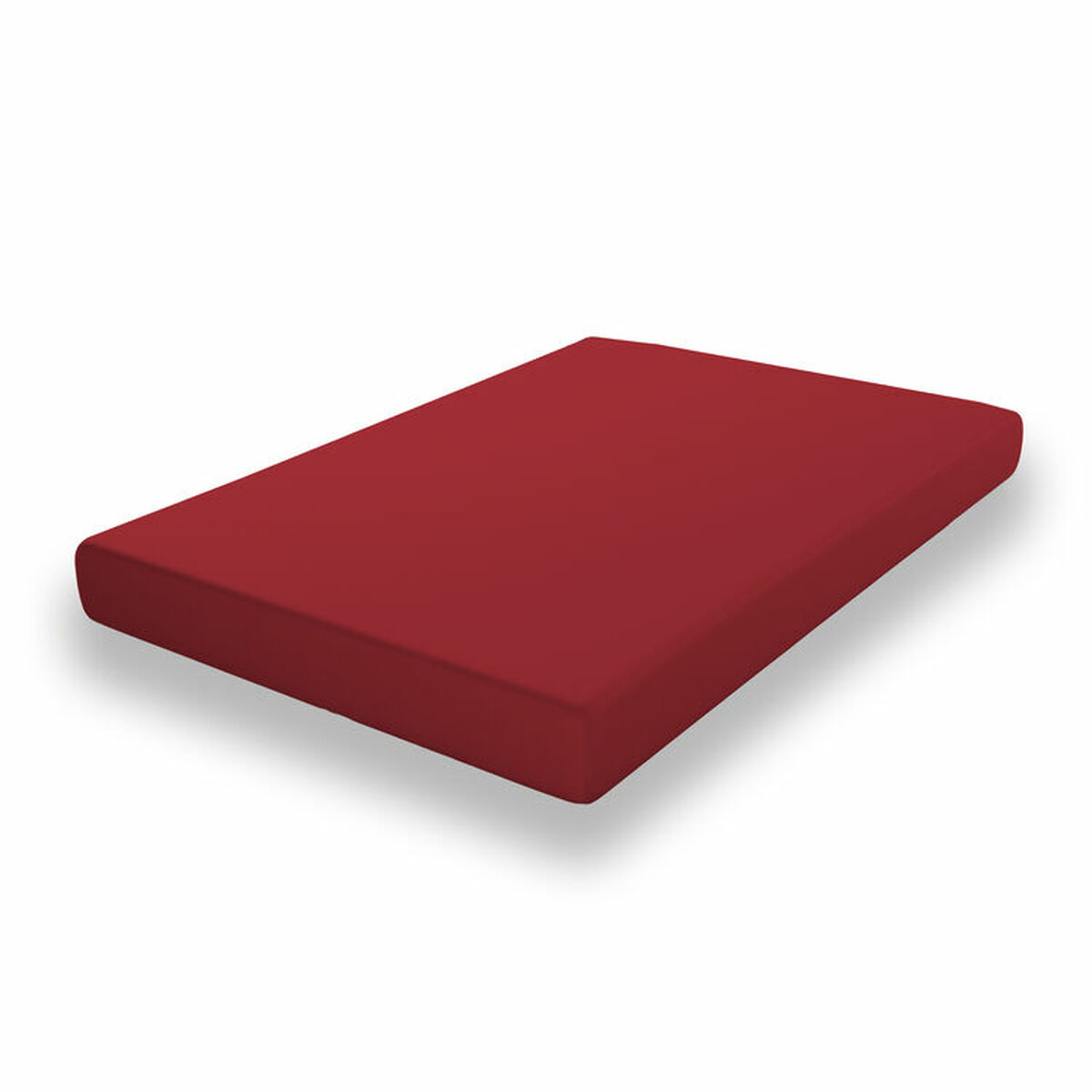 Fitted bottom sheet Happy Home Mix Colors Red Small double Fitted bottom sheet Happy Home Mix Colors Red Small double