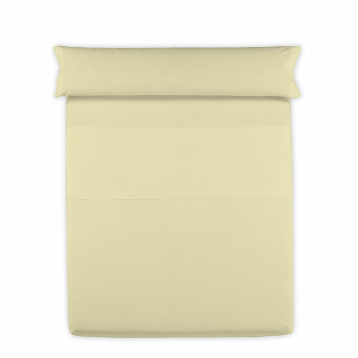 Top sheet Happy Home Yellow Single Top sheet Happy Home Yellow Single