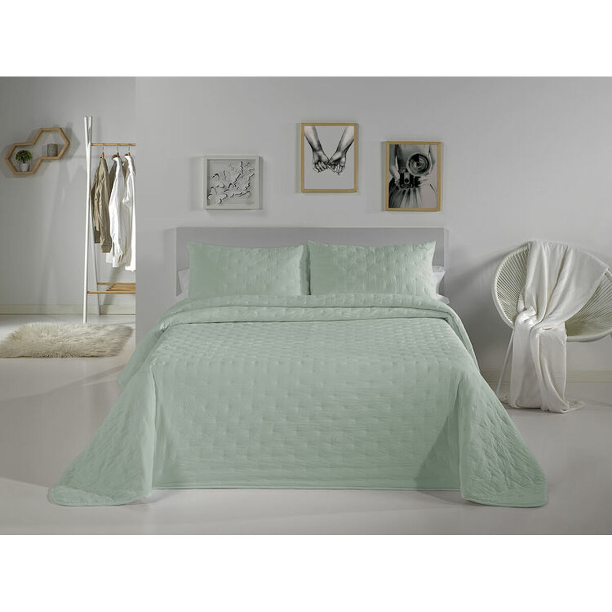 Bedspread (quilt) Pierre Cardin DOTS Blue Super king (3 Pieces) Bedspread (quilt) Pierre Cardin DOTS Blue Super king (3 Pieces)