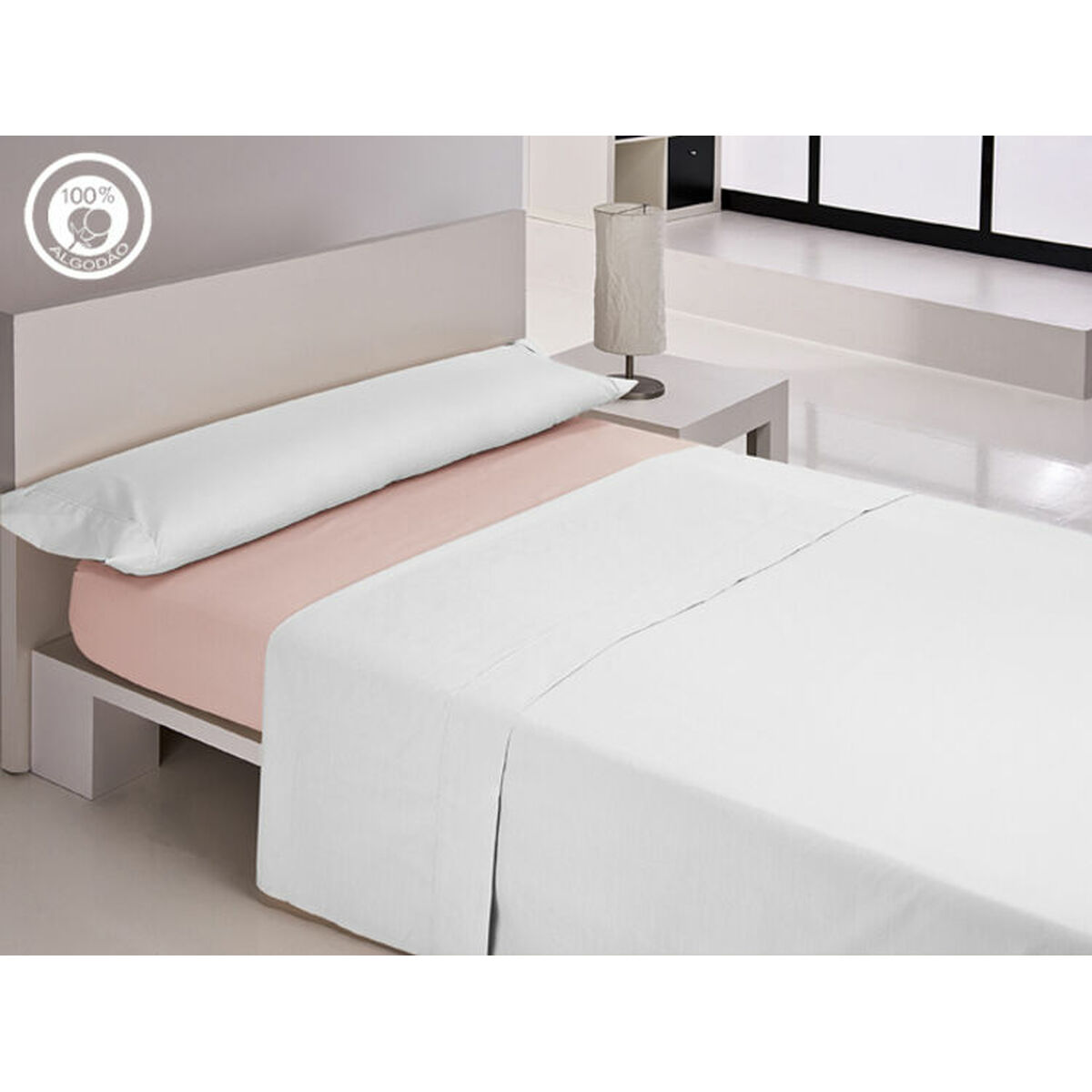 Fitted bottom sheet Happy Home LISOS COTTON