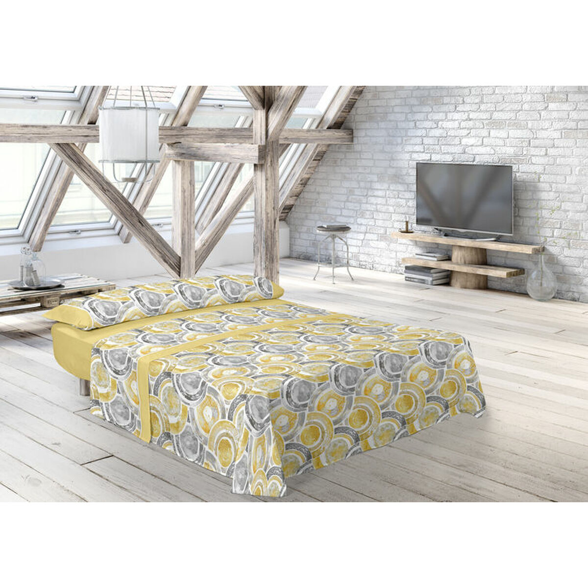 Bedding set Pierre Cardin ABDON Yellow Single Bedding set Pierre Cardin ABDON Yellow Single