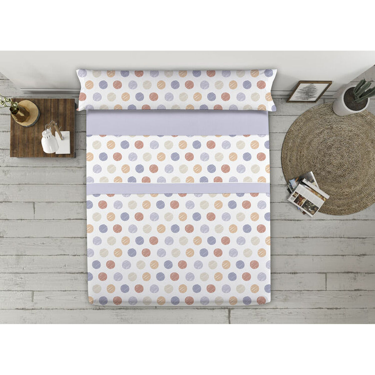 Bedding set Happy Home TARIFA AH Light mauve Single Bedding set Happy Home TARIFA AH Light mauve Single