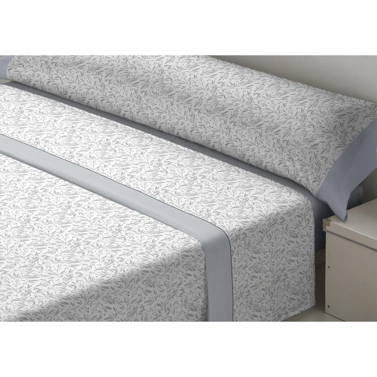 Bedding set D’Or TILA Grey Single Franela