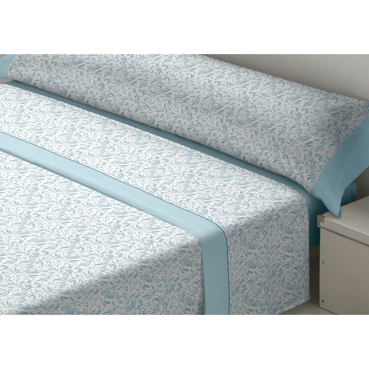 Bedding set D’Or TILA Blue Super king Franela