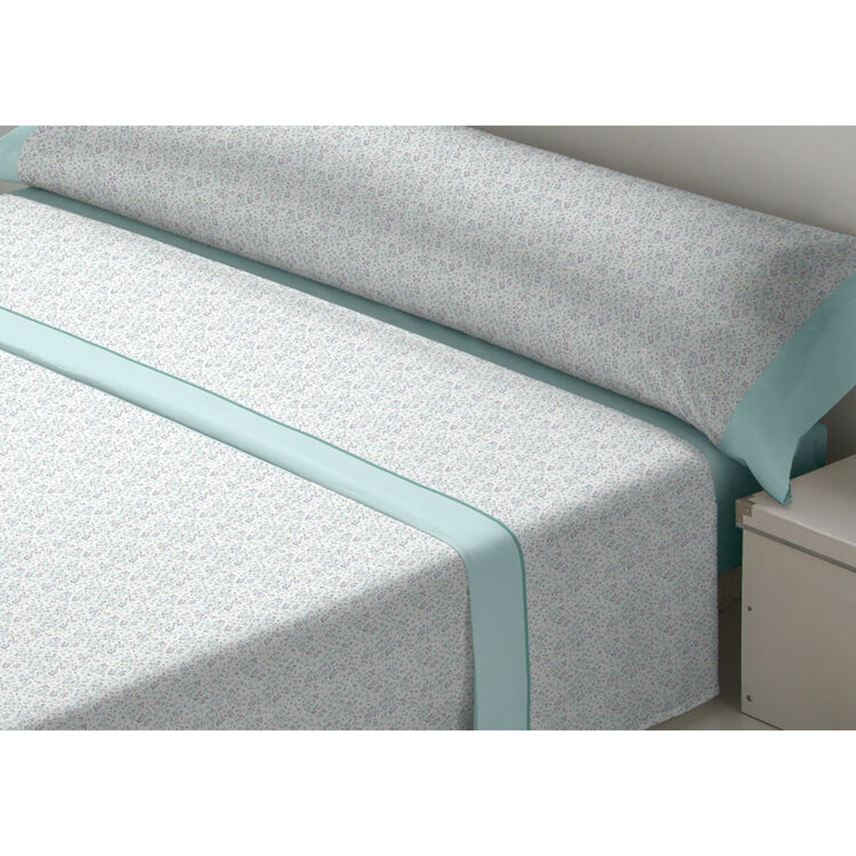 Bedding set D’Or LAVANDA Green Single Franela