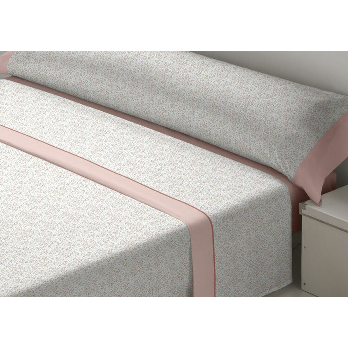 Bedding set D’Or LAVANDA Pink Super king Franela