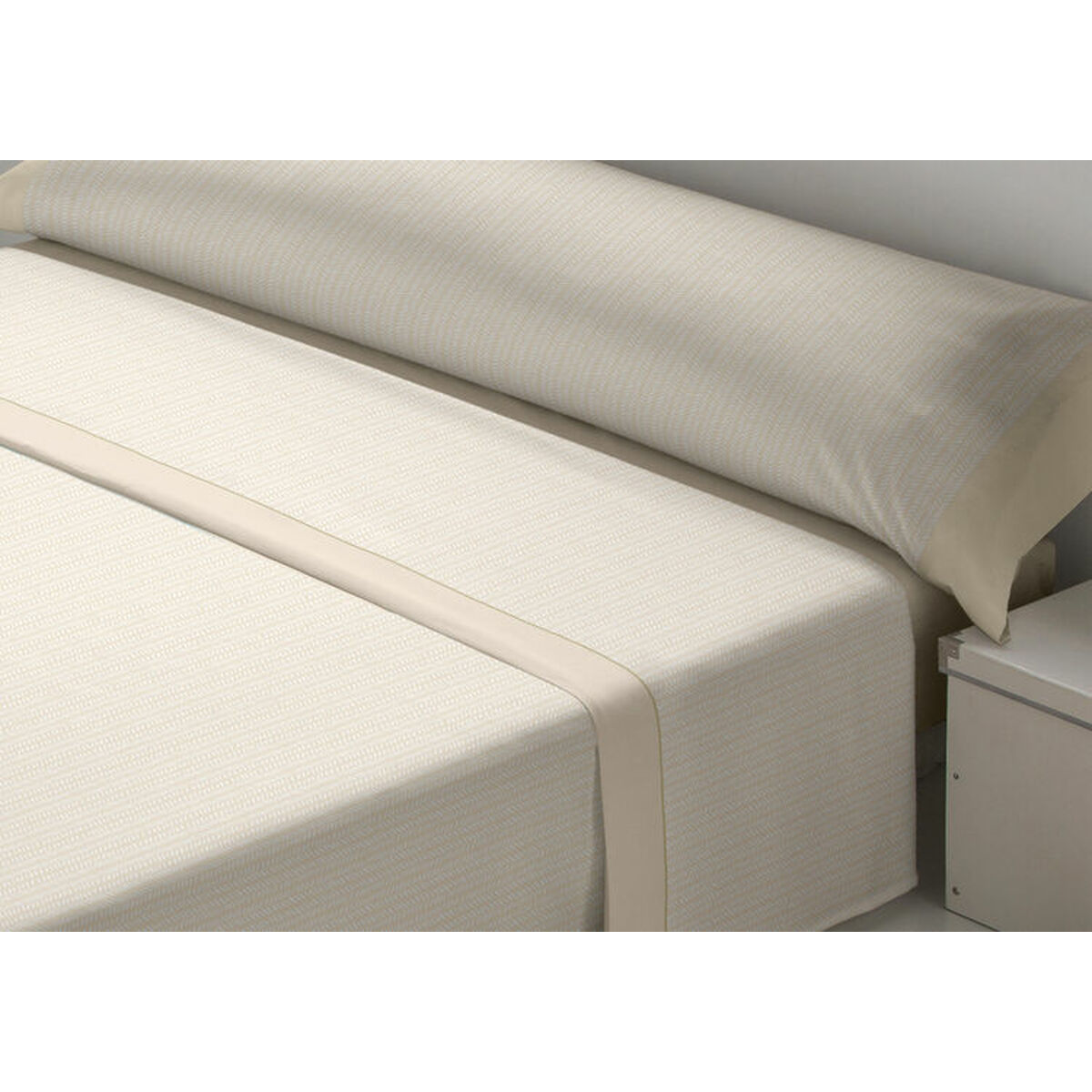 Bedding set D’Or CEBRA Beige Single Franela