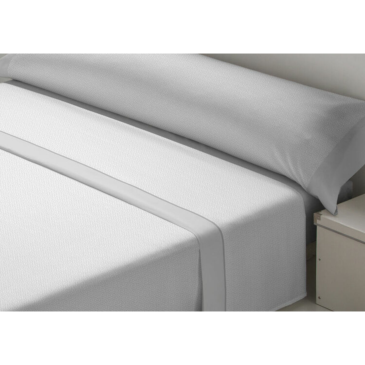 Bedding set D’Or JAZMIN Grey Single Franela