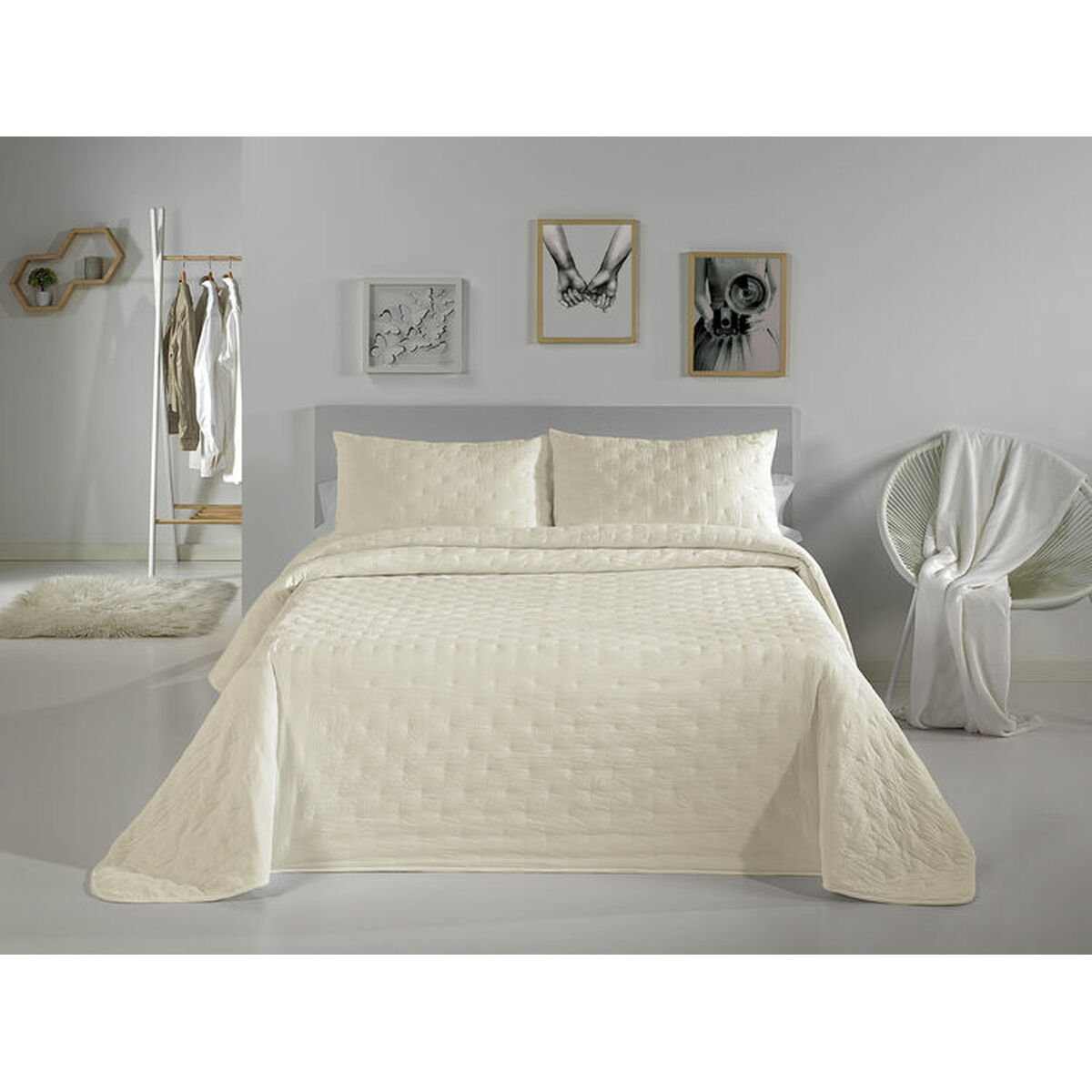 Bedspread (quilt) Pierre Cardin DOTS Soil Single (2 Pieces) Bedspread (quilt) Pierre Cardin DOTS Soil Single (2 Pieces)