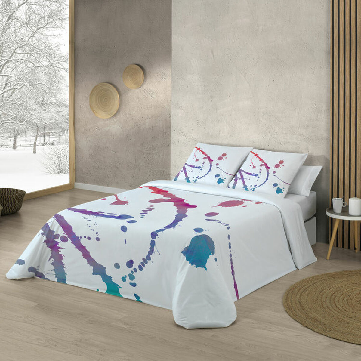 Duvet cover set Pierre Cardin WARHOL Multicolour King size 2 Pieces 3 Pieces Duvet cover set Pierre Cardin WARHOL Multicolour King size 2 Pieces 3 Pieces