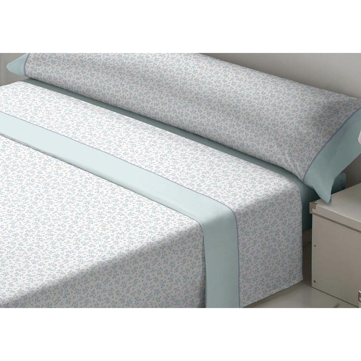Bedding set Tejidos Reina Desire White Green Super king Bedding set Tejidos Reina Desire White Green Super king