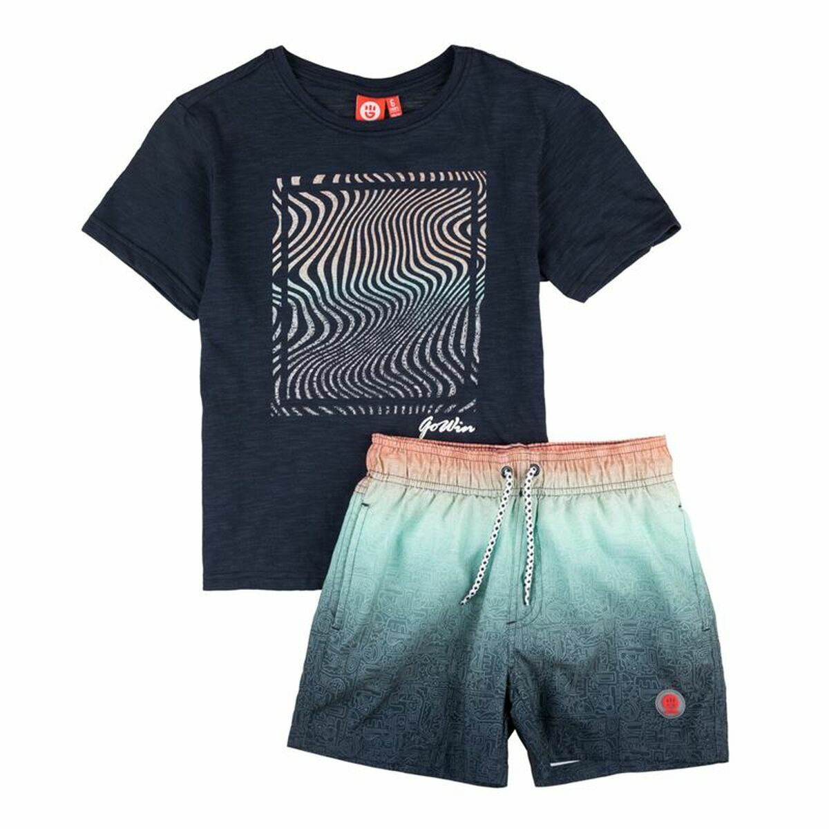 Children’s Sports Outfit Go & Win Aztec Blue Black