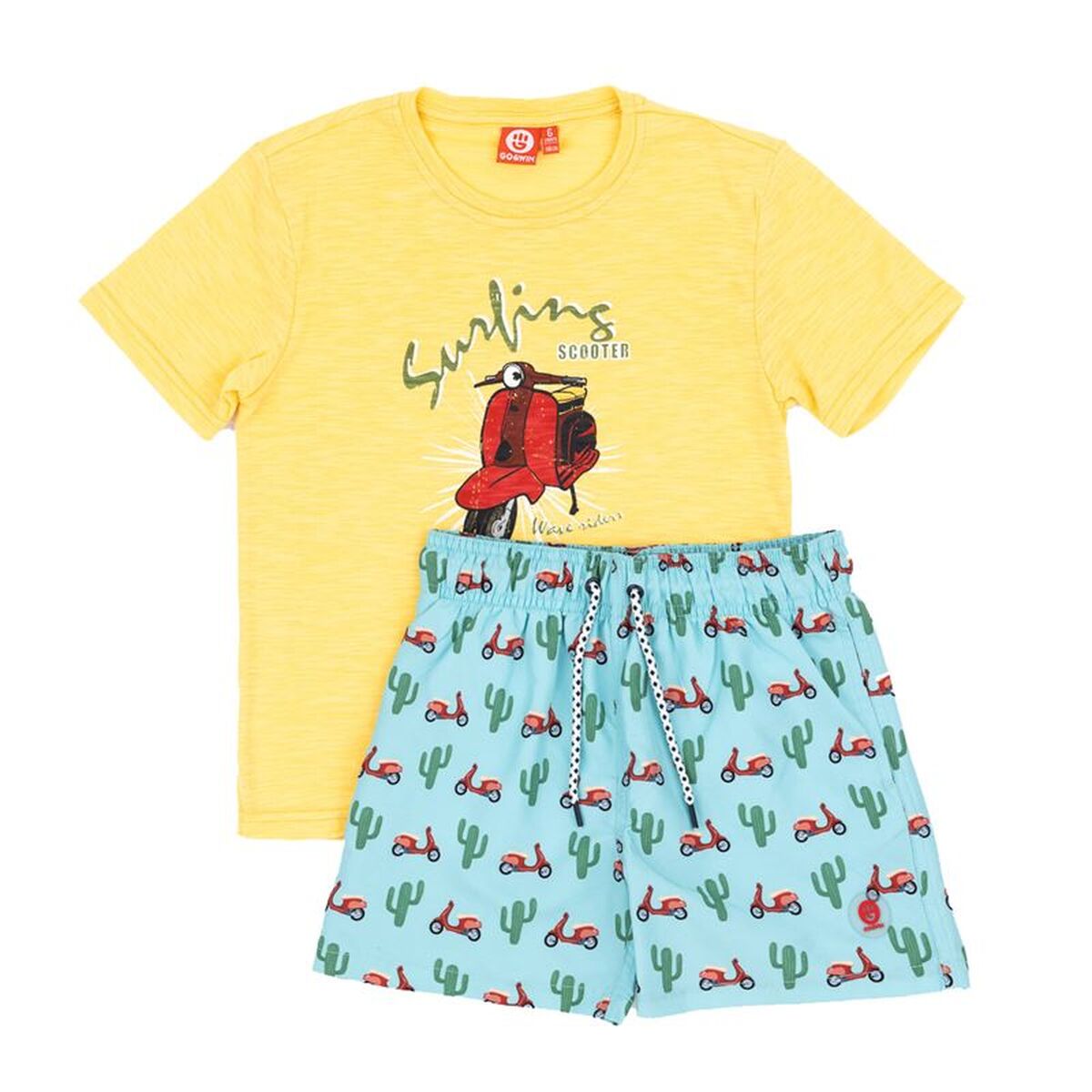 Children’s Sports Outfit Go & Win Fortra Yellow 2 Pieces Children’s Sports Outfit Go & Win Fortra Yellow 2 Pieces