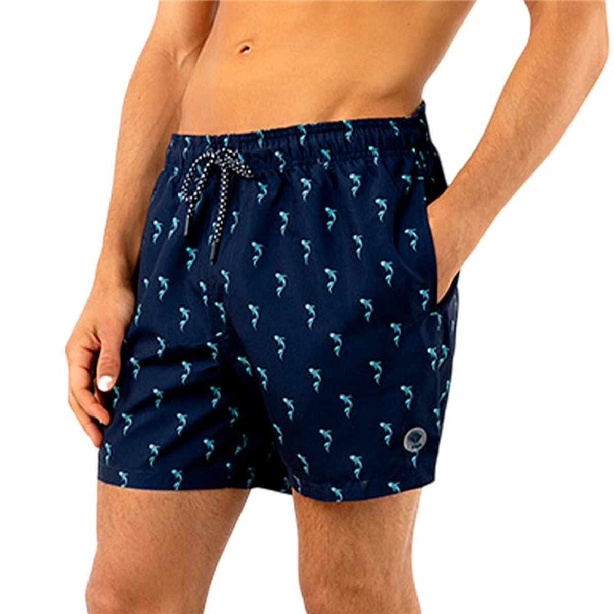 Mens Bathing Costume Alphaventure Alphadventure Kaiwa Blue