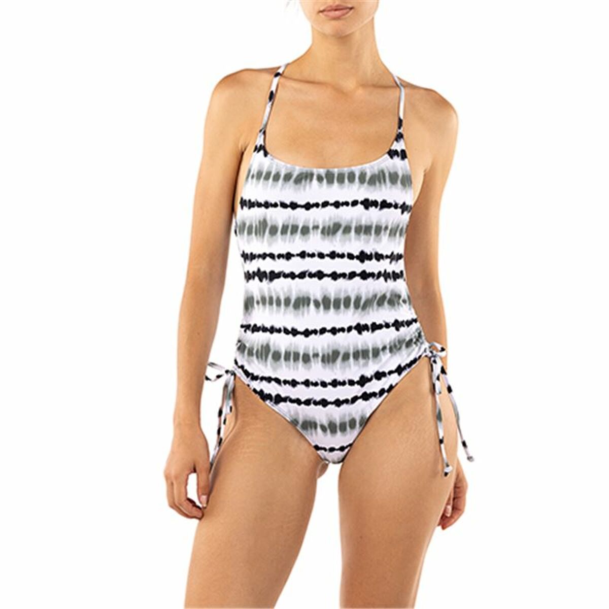 Womens Bathing Costume Alphaventure Sutare White Black