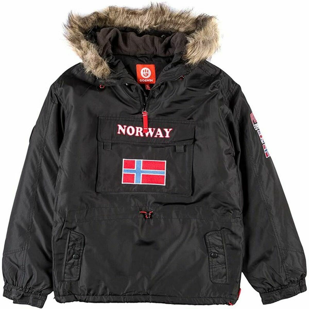 Unisex Parka Go & Win Noreg Black Children’s