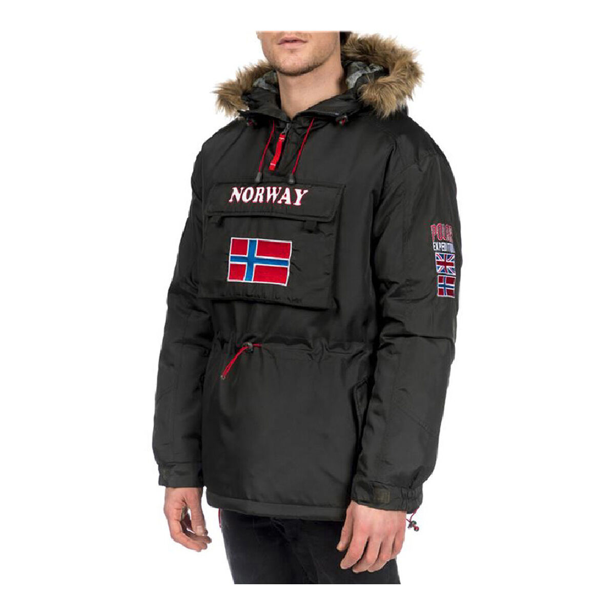 Men’s Sports Jacket Alphaventure Noreg Black