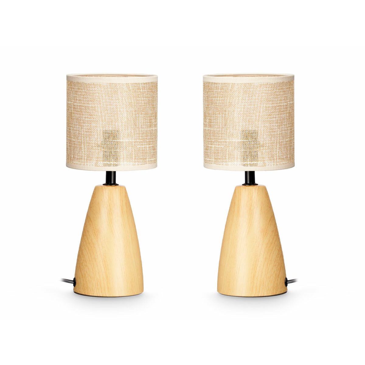 Desk lamp Brown 60 W 2 Units