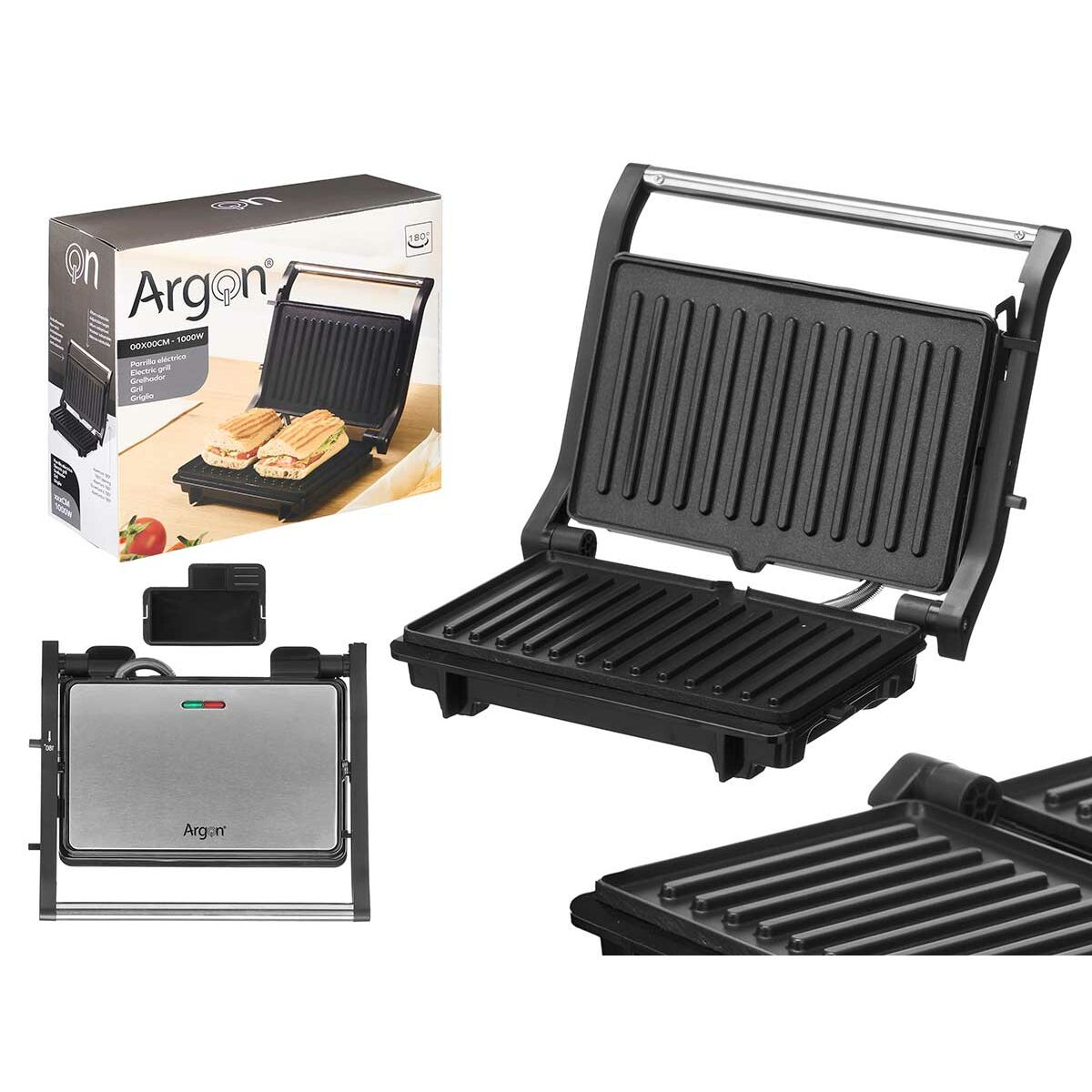 Contact grill Argon Y-8831 1000 W Contact grill Argon Y-8831 1000 W