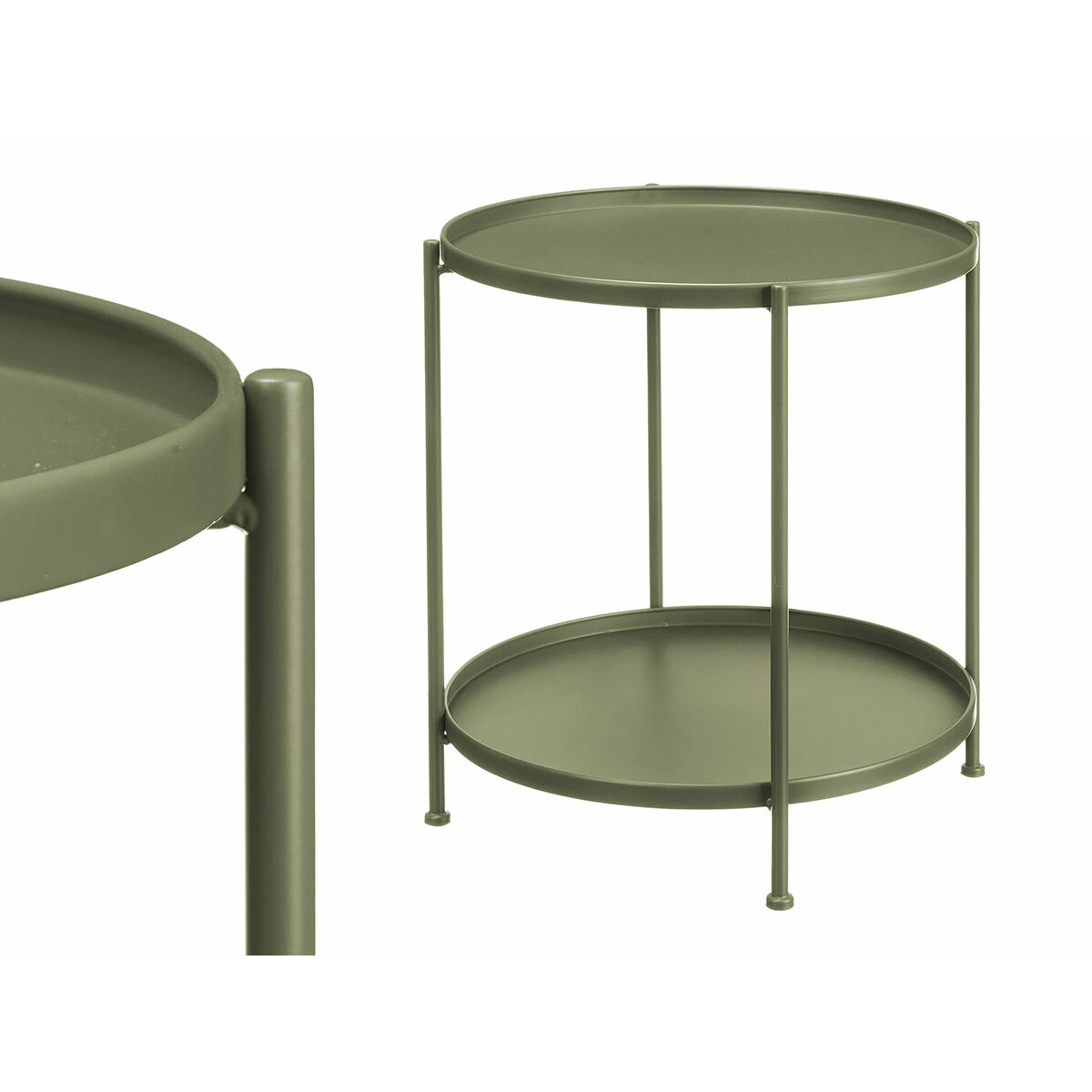 Side table Gift Decor Green 47,5 x 47,5 x 53 cm