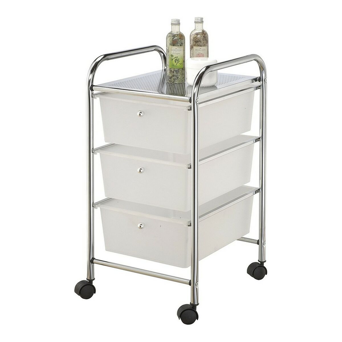 Chest of drawers Berilo YS-A3CL Transparent 3 drawers Chest of drawers Berilo YS-A3CL Transparent 3 drawers