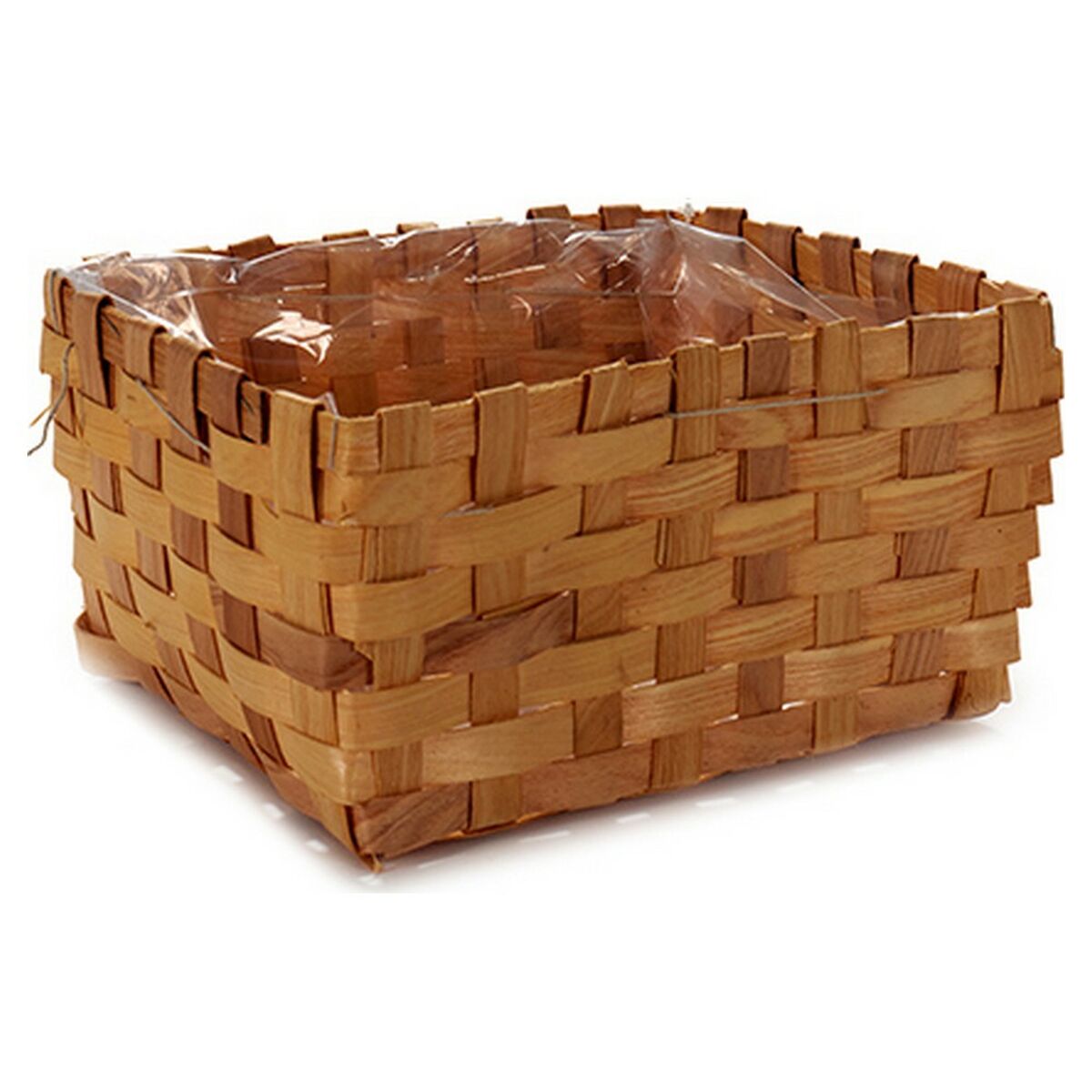 Plant pot Ibergarden Brown Cane 21 x 12,5 x 27 cm Plant pot Ibergarden Brown Cane 21 x 12,5 x 27 cm
