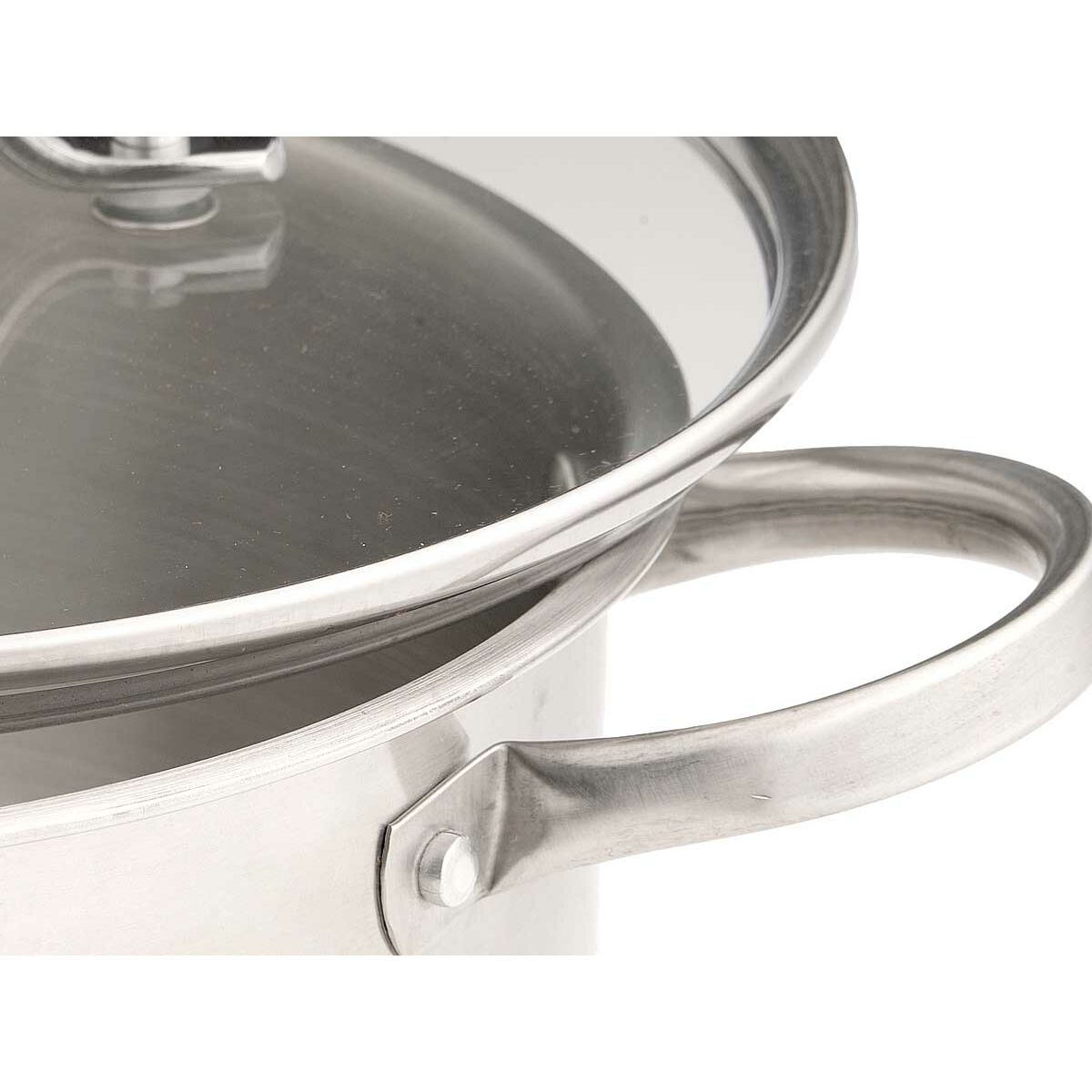 Casserole with lid Kinvara Silver 31,7 x 16,5 x 24 cm 30,5 x 14 x 23,5 cm 31 x 14 x 23,5 cm