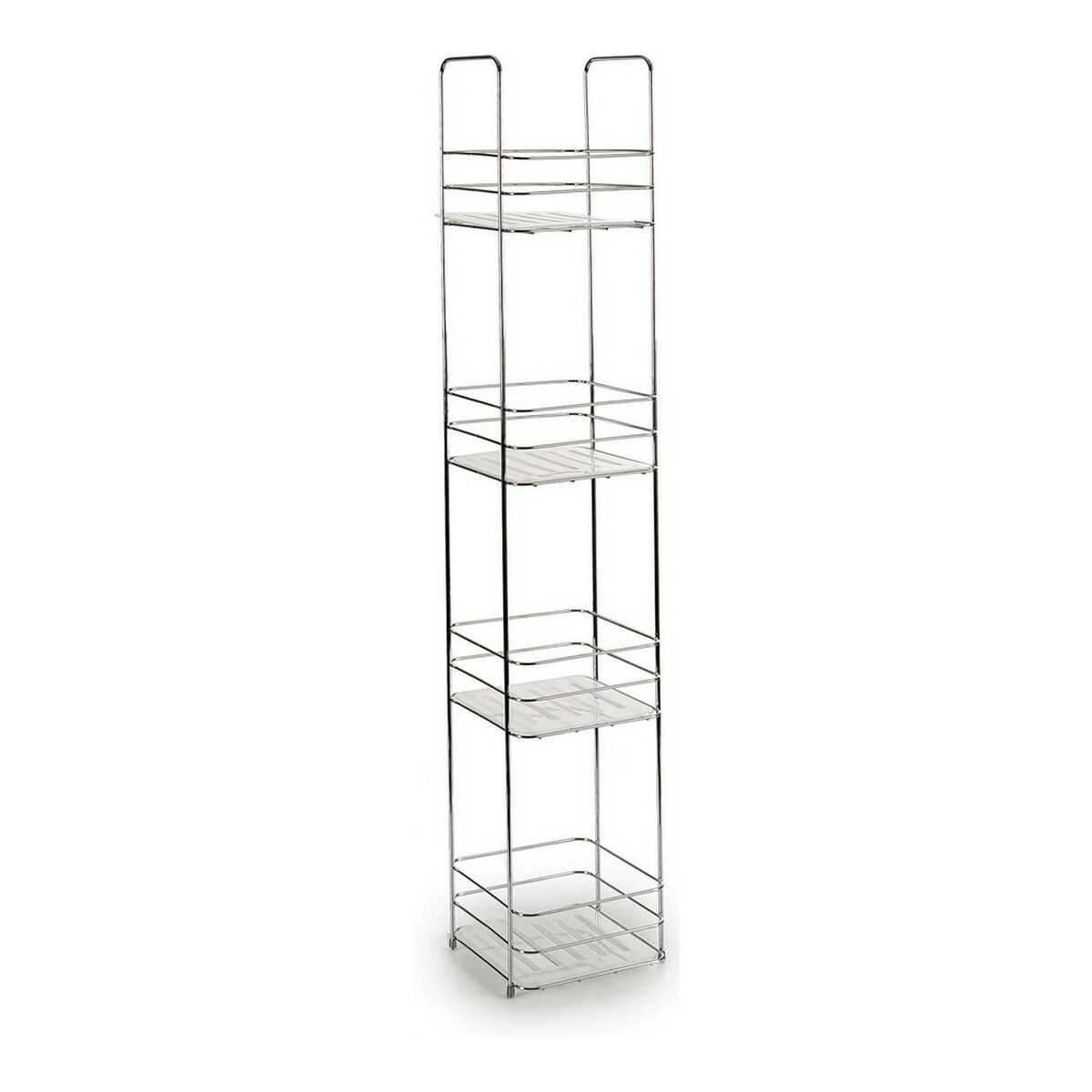 Bathroom Shelves Berilo W4870 Transparent Silver Bathroom Shelves Berilo W4870 Transparent Silver
