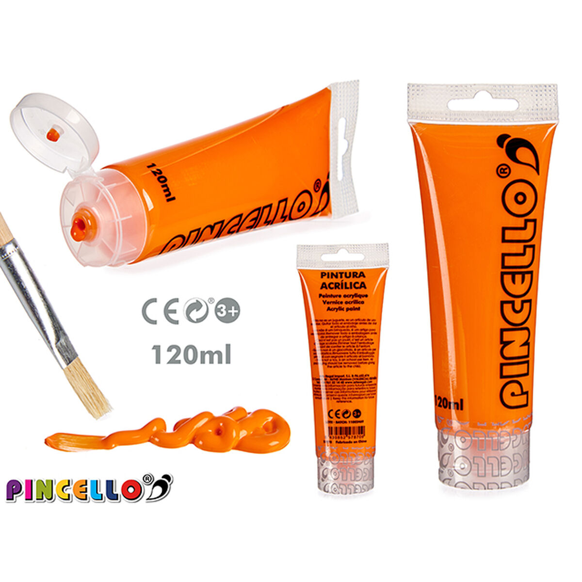 Acrylic paint Pincello AC120-8 120 ml