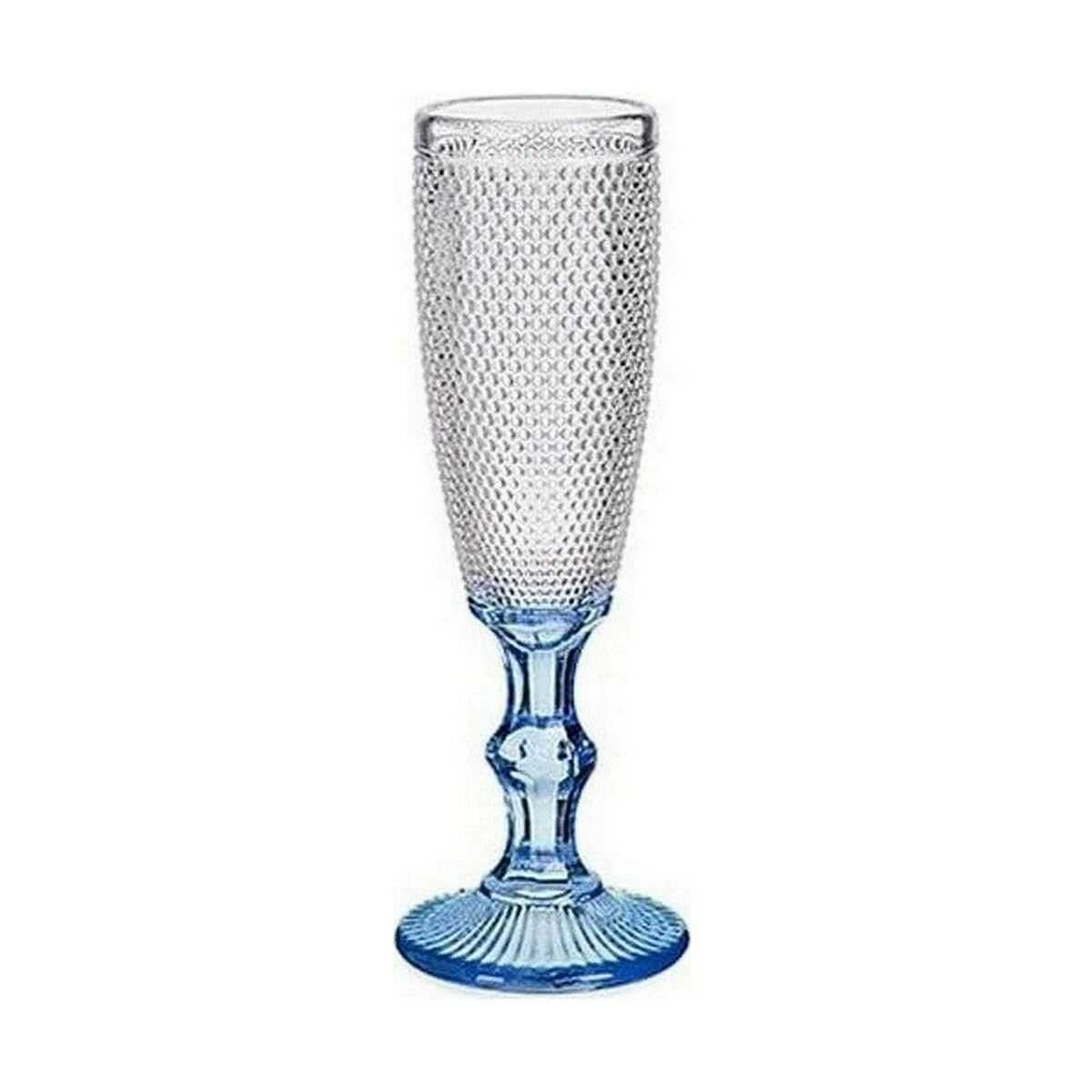 Champagne glass Cobalt blue 180 ml
