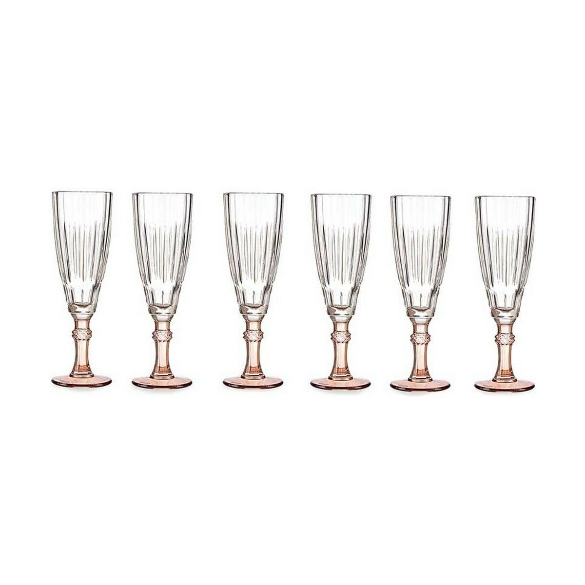 Champagne glass Vivalto Exotic Brown Crystal 170 ml