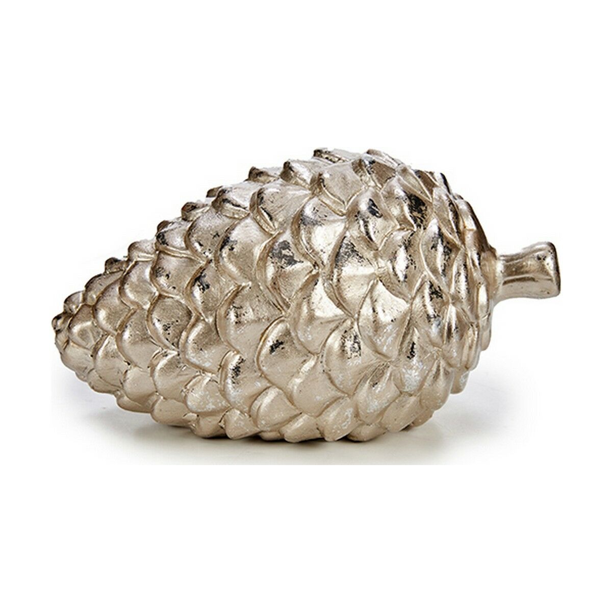 Decorative Figure Krist+ C35-40026A Golden Silver Pineapple 9 x 10 x 16 cm Decorative Figure Krist+ C35-40026A Golden Silver Pineapple 9 x 10 x 16 cm