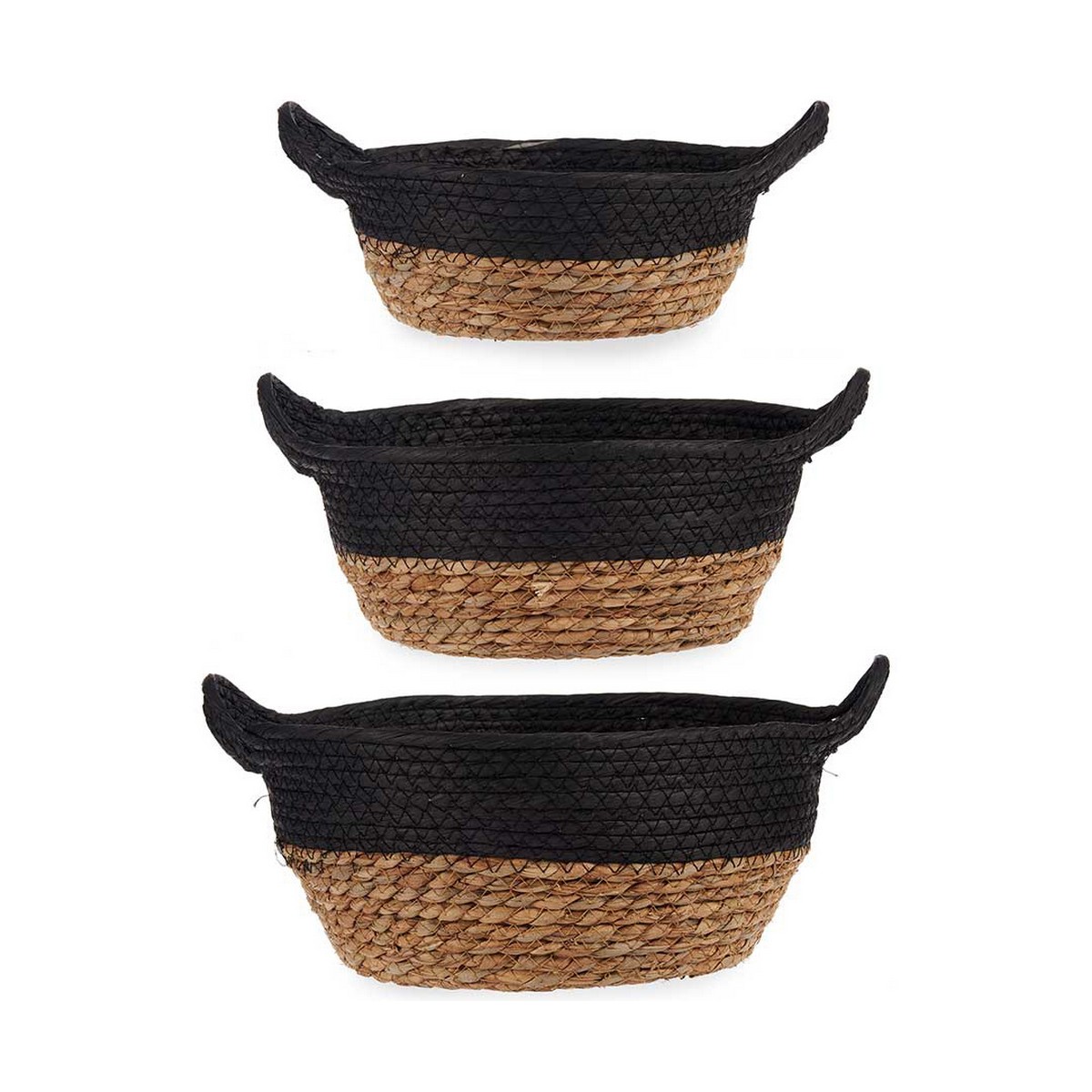 Basket set Gift Decor Brown Black Basket set Gift Decor Brown Black