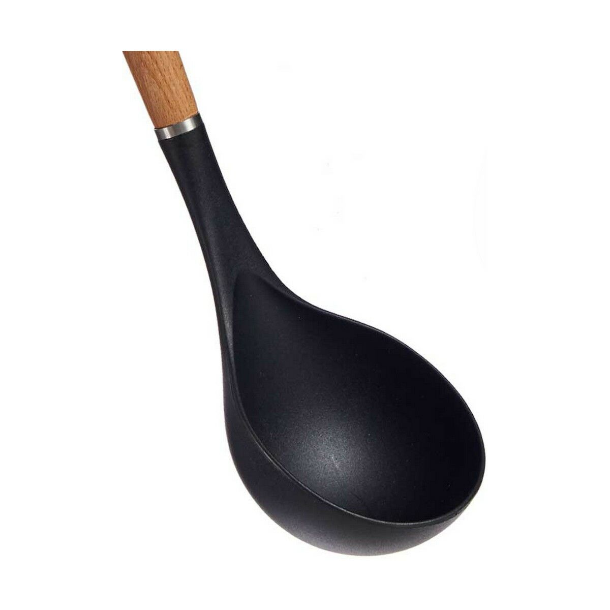 Ladle Kinvara beech wood 8 x 3 x 32,5 cm Brown Black