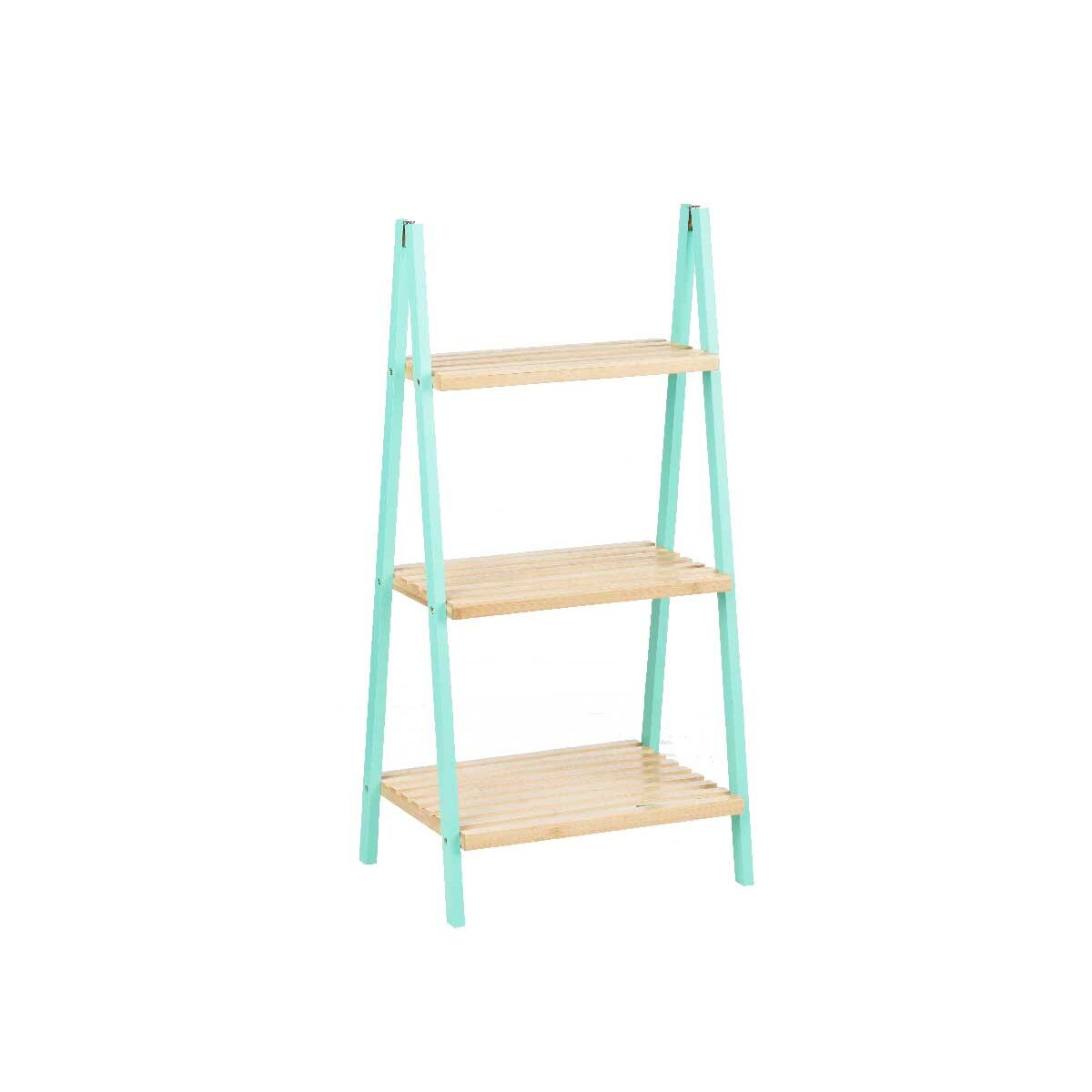 Bathroom Shelves Berilo WR5504-3-432 Natural Mint 40,3 x 81,5 x 30 cm Bathroom Shelves Berilo WR5504-3-432 Natural Mint 40,3 x 81,5 x 30 cm