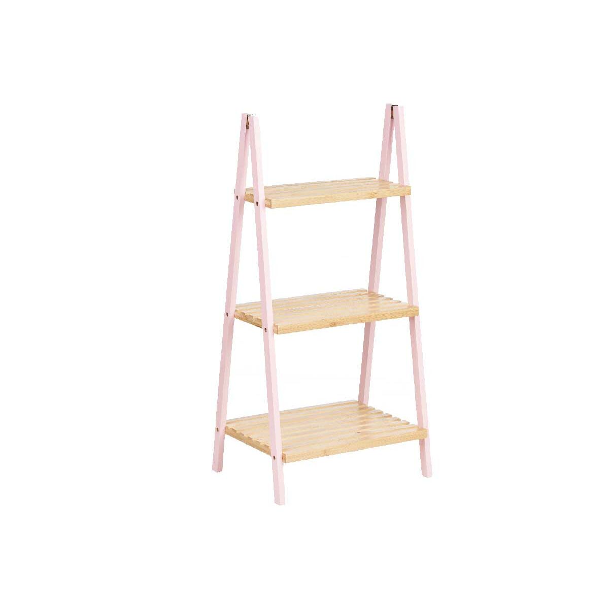 Bathroom Shelves Berilo WR5504-3-434 Pink Natural 40,3 x 81,5 x 30 cm Bathroom Shelves Berilo WR5504-3-434 Pink Natural 40,3 x 81,5 x 30 cm