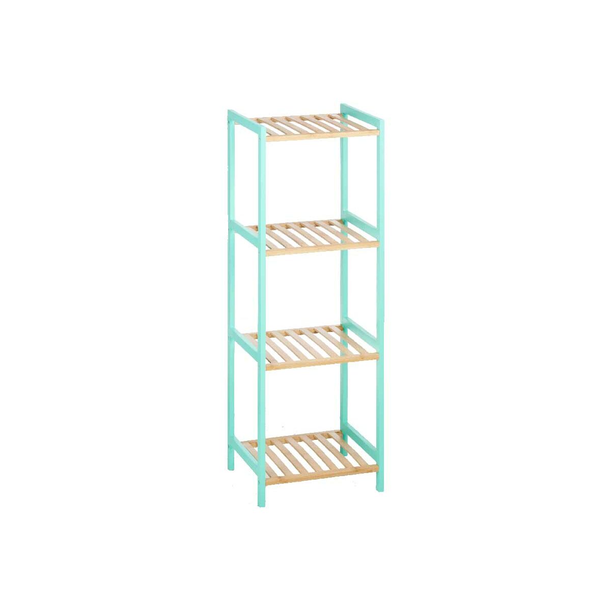 Bathroom Shelves Berilo WR5503-4-461 Natural Mint 35 x 30 x 100 cm Bathroom Shelves Berilo WR5503-4-461 Natural Mint 35 x 30 x 100 cm