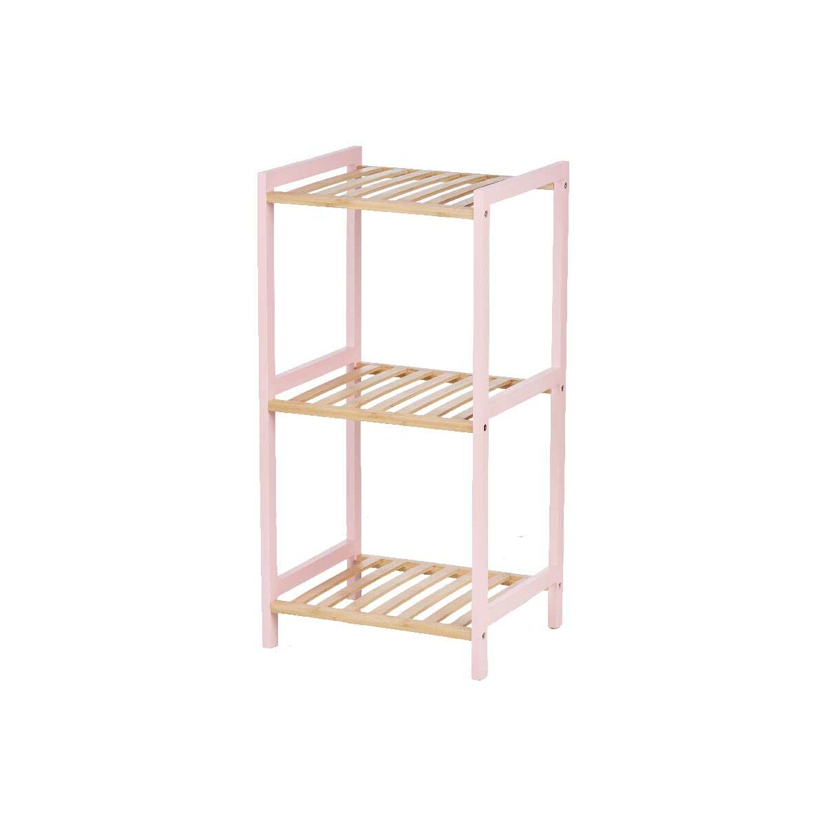 Bathroom Shelves Berilo WR5503-3-468 Pink Natural 35 x 30 x 70 cm