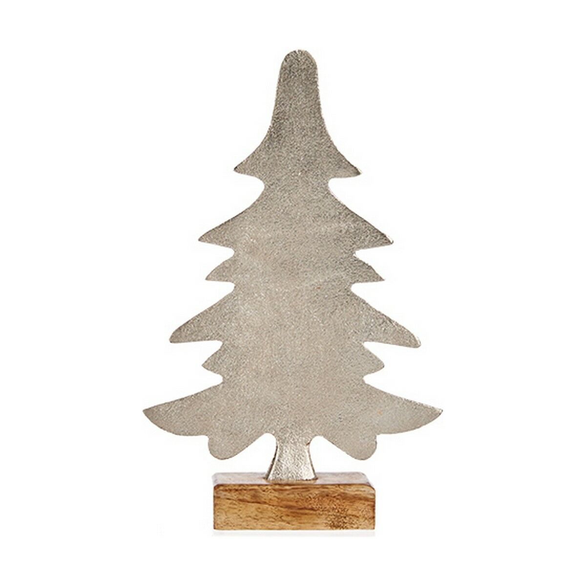 Christmas Tree Krist+ Silver Metal 6 x 25,5 x 16 cm Christmas Tree Krist+ Silver Metal 6 x 25,5 x 16 cm