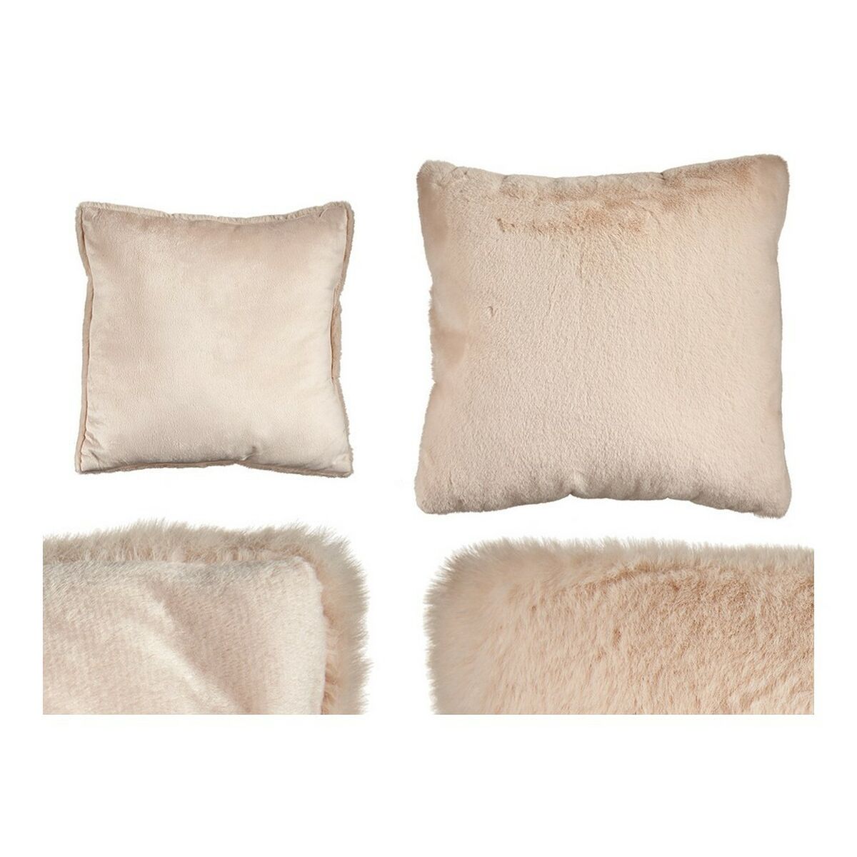 Cushion Cream White 40 x 2 x 40 cm Cushion Cream White 40 x 2 x 40 cm