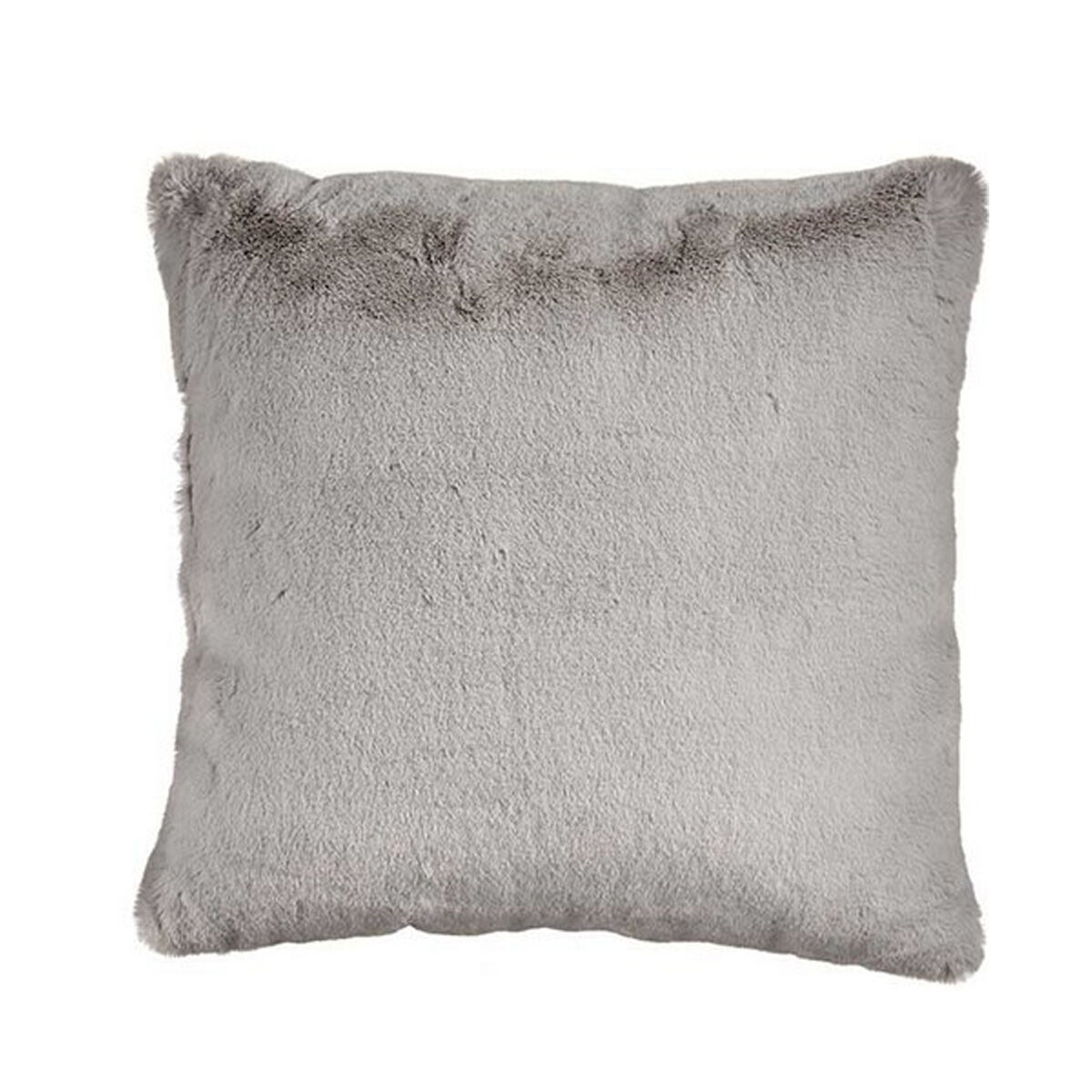 Cushion With hair Grey Synthetic Leather (40 x 2 x 40 cm) Cushion With hair Grey Synthetic Leather (40 x 2 x 40 cm)